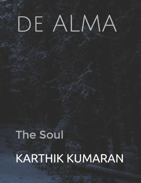 Cover for Karthik Kumaran · De Alma (Paperback Book) (2020)