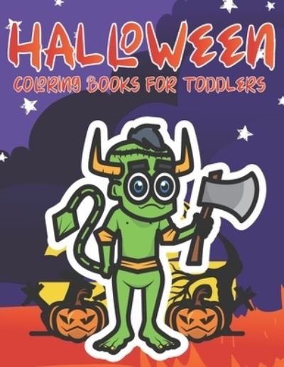 Cover for The Universal Book House · Halloween Coloring Books For Toddlers (Taschenbuch) (2020)