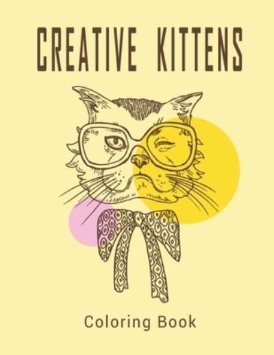 Cover for Aitelhaj · Creative Kittens Coloring Book (Pocketbok) (2021)