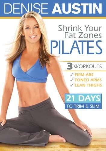 Cover for Denise Austin · Shrink Your Fat Zones Pilates (DVD) (2010)