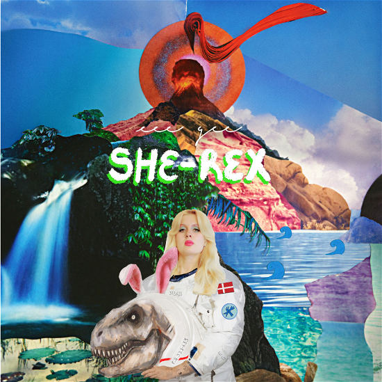 Cover for eee gee · She-Rex (LP) [Signed Black Vinyl edition] (2023)