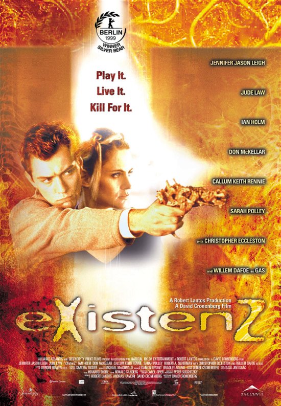 Cover for Existenz (4K UHD Blu-ray) (2024)