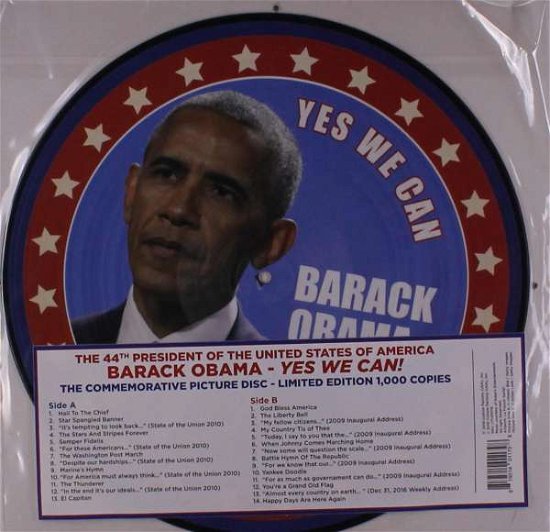 Cover for Barack Obama · Yes We Can (LP) [Picture Disc edition] (2020)
