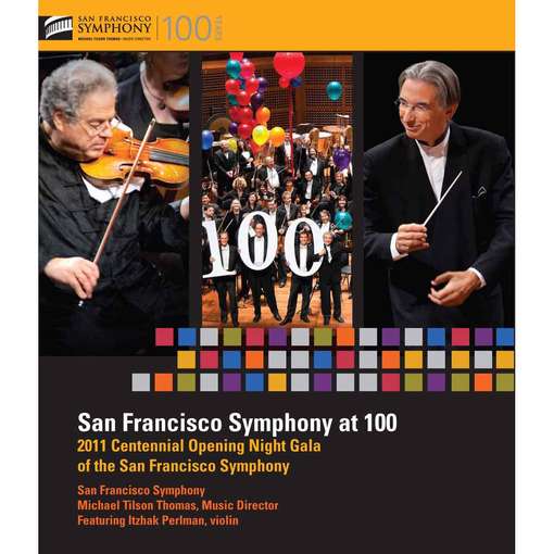 Cover for San Francisco Symphony · San Francisco Symphony At 100 (Blu-Ray) [Widescreen edition] (2012)