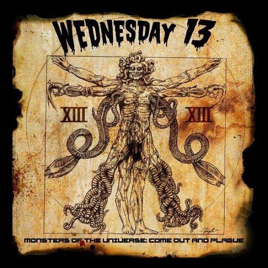 Cover for Wednesday 13 · Monsters of the Universe: Come out and Plague (CD) (2015)