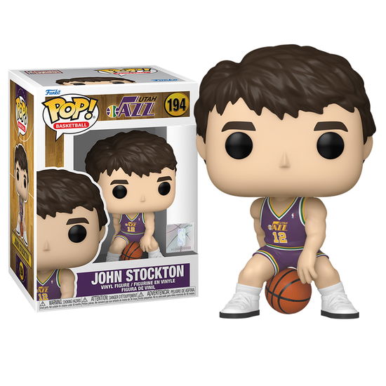 Pop Nba Legends Jazz Rookie Season John Stockton - Pop Nba - Merchandise - Funko - 0889698796798 - October 16, 2024