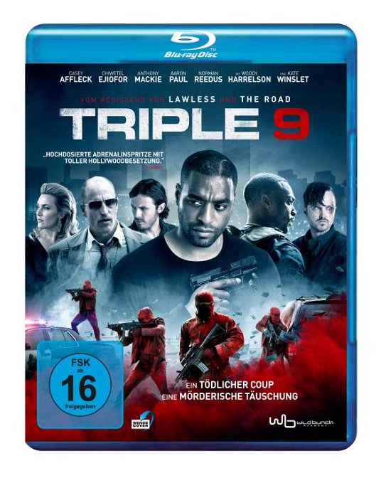 Cover for Triple 9 BD (Blu-ray) (2016)