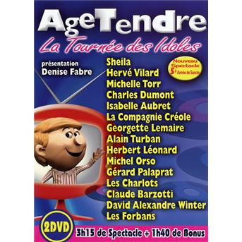 Age Tendre Tournee Des Idoles Vol 5 - Movie - Filme -  - 3300622666798 - 