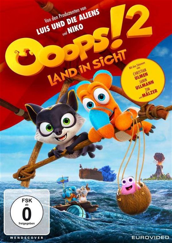 Cover for Ooops! 2-land in Sicht / DVD · Ooops!2-land in Sicht / DVD (DVD) (2021)