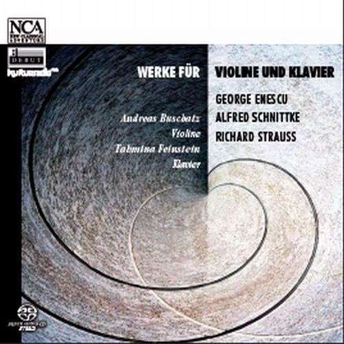 Cover for Buschatz, Andreas / Feinstein, Tahmina · Werke Fur Violine Und Klavier (SACD) (2012)