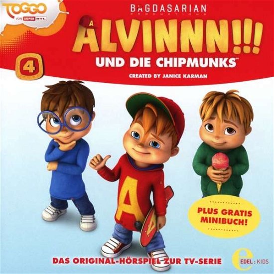 (4)original Hörspiel Z.tv-serie-der Familientag - Alvinnn!!! Und Die Chipmunks - Musik - EDELKIDS - 4029759107798 - 12. august 2016