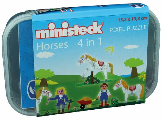 Cover for Ministeck · Paardenstal Ministeck 4-in-1: 510-delig (32579) (Toys)
