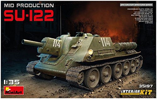 Cover for Miniart · Su-122 Mid Production W/ Interior Kit (Toys)