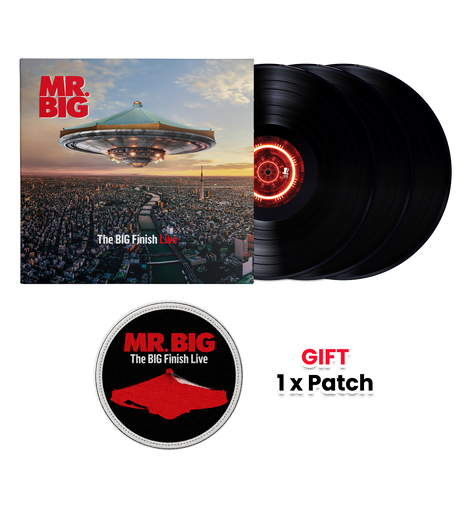 Cover for MR. BIG · The BIG Finish Live (LP) [Japan Import Limited edition] (2024)