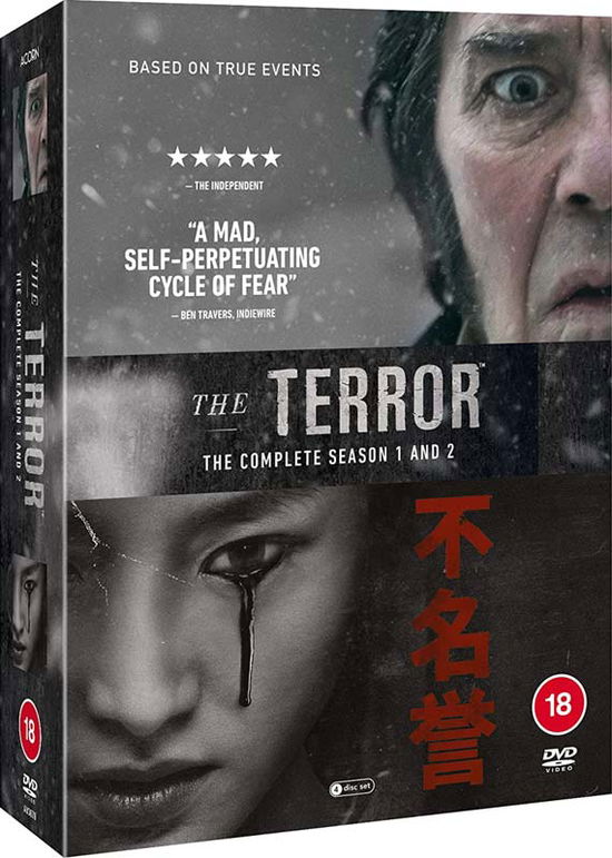 The Terror Seasons 1 to 2 - The Terror Series 1  2 DVD - Filme - Acorn Media - 5036193036798 - 23. Mai 2022