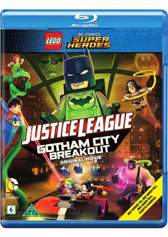Cover for Lego DC Comics Super Heroes · Lego Justice League - Gotham City Breakout (Blu-ray) (2016)