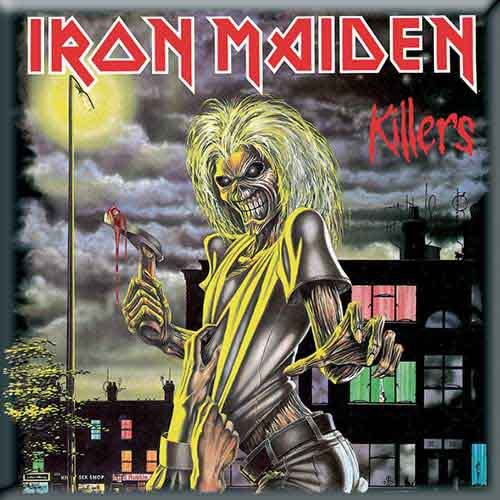 Iron Maiden Fridge Magnet: Killers - Iron Maiden - Produtos - MERCHANDISING - 5055295313798 - 1 de junho de 2014