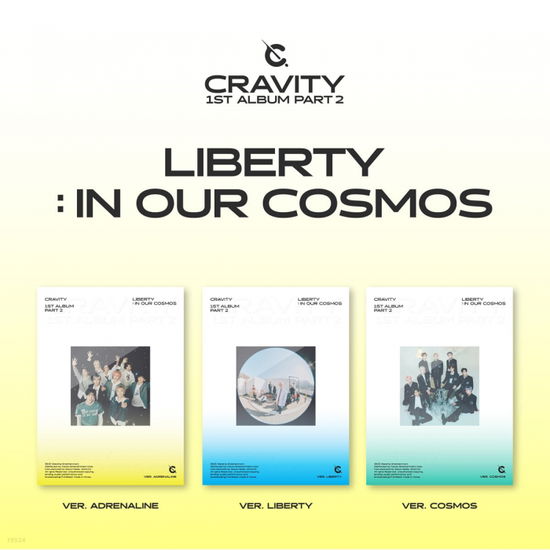 1ST ALBUM PART. 2 [LIBERTY : IN OUR COSMOS] - CRAVITY - Música -  - 8804775250798 - 25 de febrero de 2022