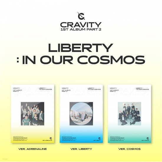 Cover for CRAVITY · 1ST ALBUM PART. 2 [LIBERTY : IN OUR COSMOS] (CD/Merch) (2022)