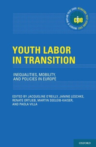 Cover for Youth Labor in Transition: Inequalities, Mobility, and Policies in Europe - International Policy Exchange Series (Hardcover bog) (2019)