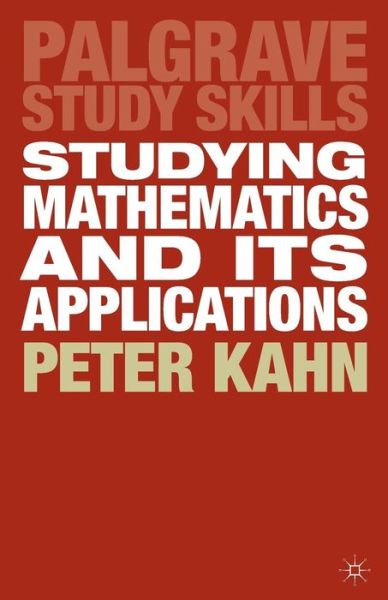 Cover for Peter Kahn · Studying Mathematics and its Applications (N/A) (2001)