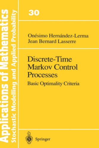 Cover for Onesimo Hernandez-lerma · Discrete-time Markov Control Processes: Basic Optimality Criteria - Stochastic Modelling and Applied Probability (Hardcover Book) (1995)