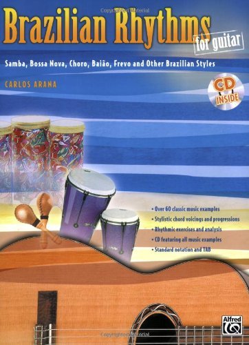 Cover for Carlos Arana · Brazilian Rhythms for Guitar (Pocketbok) [Pap / Com edition] (2004)