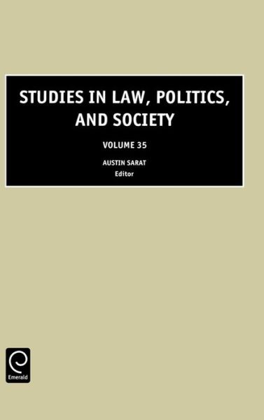 Cover for Austin Sarat · Studies in Law, Politics and Society - Studies in Law, Politics, and Society (Hardcover Book) (2005)