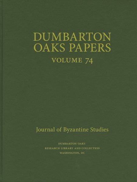 Cover for Colin M. Whiting · Dumbarton Oaks Papers, 74 - Dumbarton Oaks Papers (Hardcover Book) (2021)