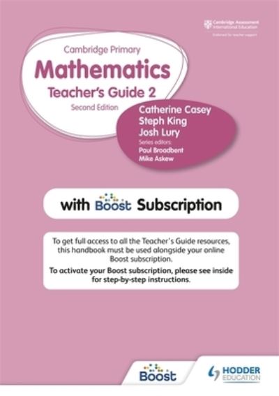 Cover for Catherine Casey · Hodder Cambridge Primary Mathematics Teacher's Guide Stage 2 with Boost Subscription (Paperback Book) (2022)