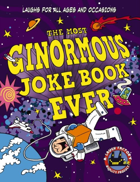 Cover for Cider Mill Press · The Most Ginormous Joke Book Ever: Laughs for All Ages and   Occasions (Paperback Bog) (2024)