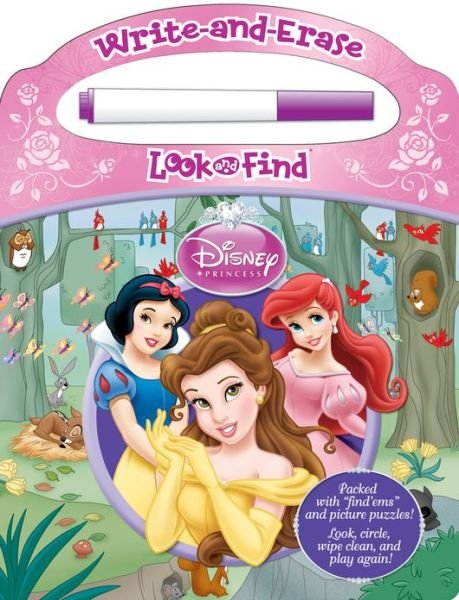 Incorporated Phoenix International Publications · Disney Princess Write & Erase Look & Find (Paperback Bog) (2012)