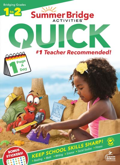 Cover for Summer Bridge Activities · Summer Bridge Activities Quick, Grades 1 - 2 (Paperback Book) (2021)