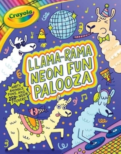 Cover for Buzzpop · Crayola Llama-Rama Neon Fun Palooza (Paperback Book) (2023)