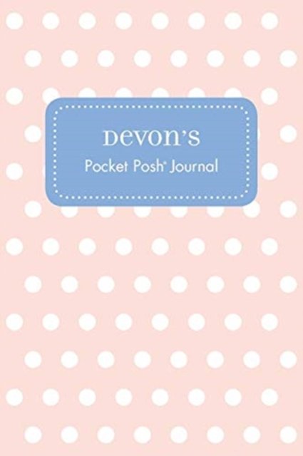 Cover for Andrews McMeel Publishing · Devon's Pocket Posh Journal, Polka Dot (Paperback Book) (2016)