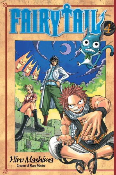 Cover for Hiro Mashima · Fairy Tail 4 (Taschenbuch) (2012)