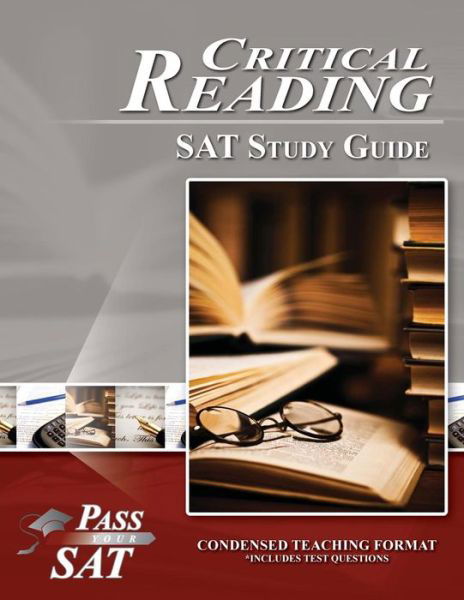 Cover for Pass Your Sat · Sat Reading Study Guide - Pass Your Critical Reading Sat (Paperback Book) (2014)
