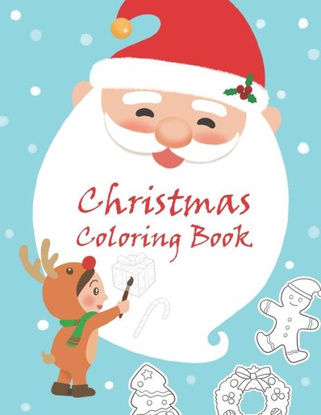 Cover for Ikuki Painting Classroom · Christmas Coloring Book (Paperback Bog) (2019)