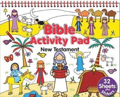 Cover for Parade Publishing North · Bible Activity Pad: New Testament (Spiralbok) (2019)