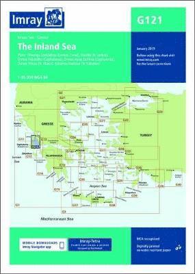 Cover for Imray Imray · Imray Chart G121: South Ionian Islands Nisos Levkas to Nisos Zakinthos - G Charts (Paperback Book) [New edition] (2019)