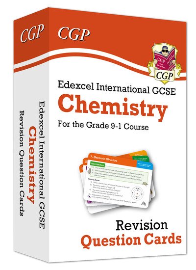Cover for CGP Books · Edexcel International GCSE Chemistry: Revision Question Cards - CGP IGCSE Chemistry (Hardcover Book) (2019)