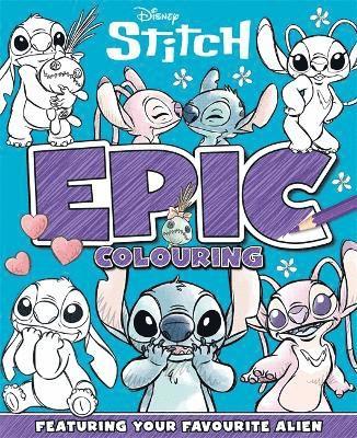 Cover for Walt Disney · Disney Stitch: Epic Colouring (Paperback Book) (2025)