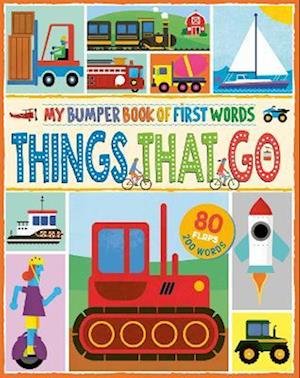 Cover for My Bumper Book of First Words: Things That Go - My Bumper Book of First Words (Board book) (2022)