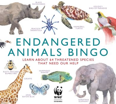 Cover for Magma Publishing Ltd · Endangered Animals Bingo: Learn About 64 Threatened Species That Need Our Help - Magma for Laurence King (SPILL) (2021)