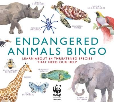 Magma Publishing Ltd · Endangered Animals Bingo: Learn About 64 Threatened Species That Need Our Help - Magma for Laurence King (SPIL) (2021)