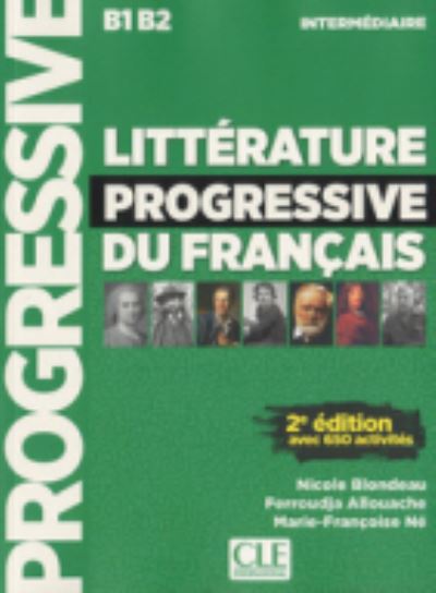 Cover for Litterature progressive du francais - Niveau intermediaire (B1/B2) + CD (Book) (2019)