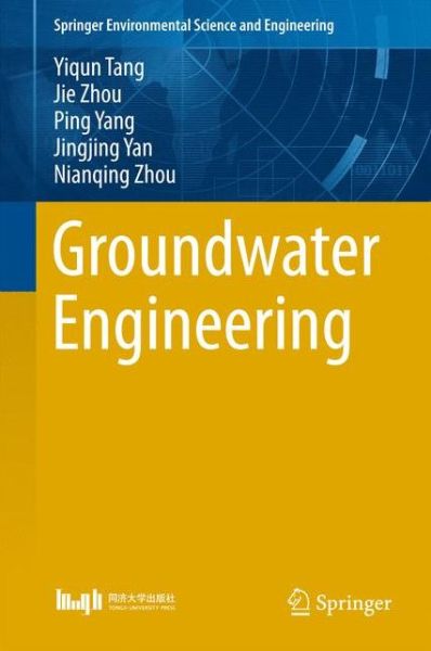 Cover for Tang · Groundwater Engineering (Buch) (2015)