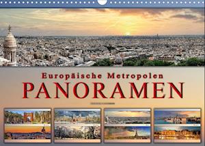 Europäische Metropolen - Panoramen (Wandkalender 2022 DIN A3 quer) - Peter Roder - Koopwaar - Calvendo - 9783673940798 - 25 mei 2021