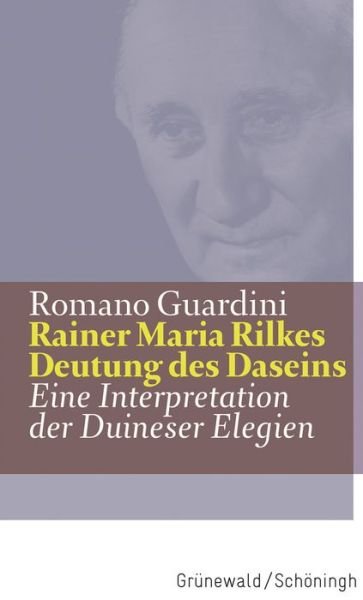 Cover for Guardini · Deutung der Duineser Elegien (Book) (2022)