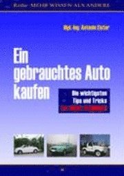 Cover for Elster · Ein gebrauchtes Auto kaufen (Book)